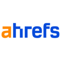 The ahrefs Logo, yeah we work with that.